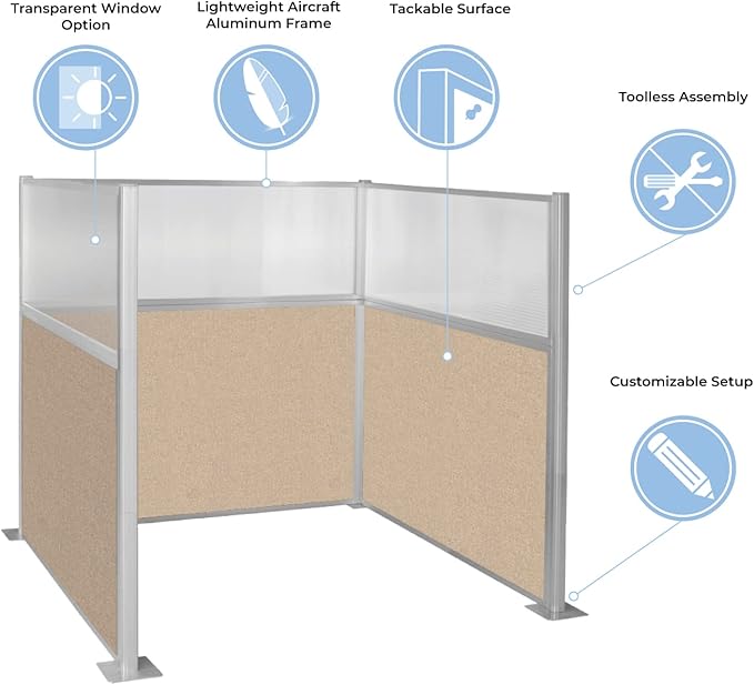 Versare Hush Panel Cubicle Kit