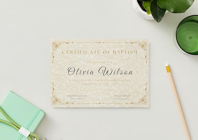 Parchment Resume Paper - 8.5 x11" Double-Sided Certificate Paper - 100 GSM Textured Stationary for Menus,Invitations,Resumes,Diplomas - Printing & Writing Friendly (Ivory,25 Sheets)