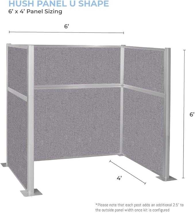 Versare Hush Panel Cubicle Kit
