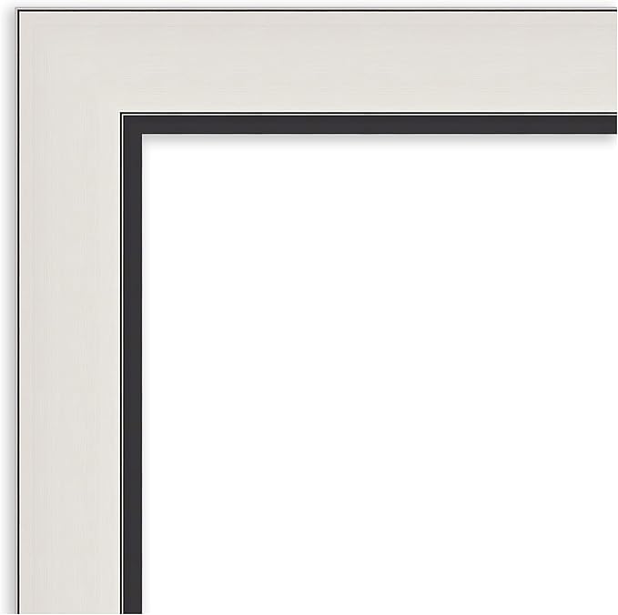 Amanti Art Silver Framed Magnetic Board 30x42 Large Vision Board for use with Magnets, 100% Metal Sheet to Display Items as Office Decor or for Home Organization in mudroom, Kitchen or Kids Room