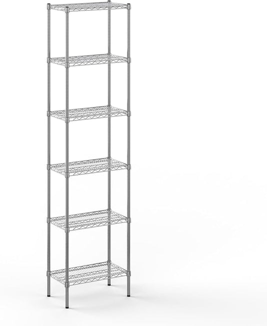 Regal Altair 14" Deep x 24" Wide x 96" Height Wire Shelving Kit | 6-Tier | NSF Commercial Storage Rack Unit