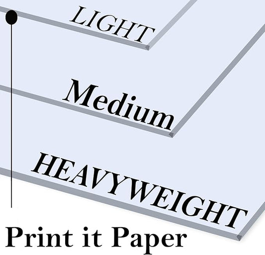 Print It - Vellum Bristol Colored Cardstock Cover Paper, 67 Lb, 8.5" X 11”, Heavyweight Colored Cardstock for Crafts, School, Invitations, And Office Use - Decoration Drawing 250/Case-Orchid