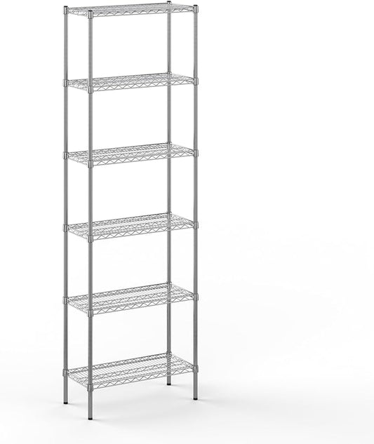 Regal Altair 14" Deep x 30" Wide x 96" Height Wire Shelving Kit | 6-Tier | NSF Commercial Storage Rack Unit