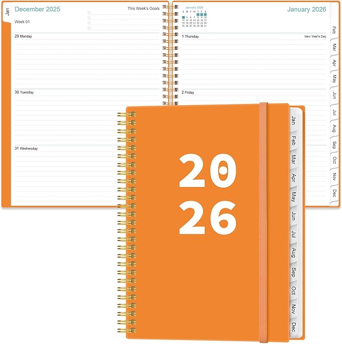2026 Planner (Orange)