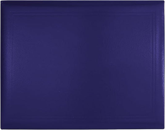 GraduationMall 8.5"x11" Smooth Padded Diploma Cover Certificate Holder Purple,12-Packs