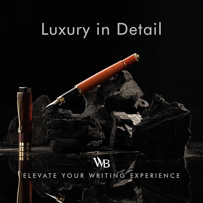 Wordsworth & Black Fountain Pen Set (Black)