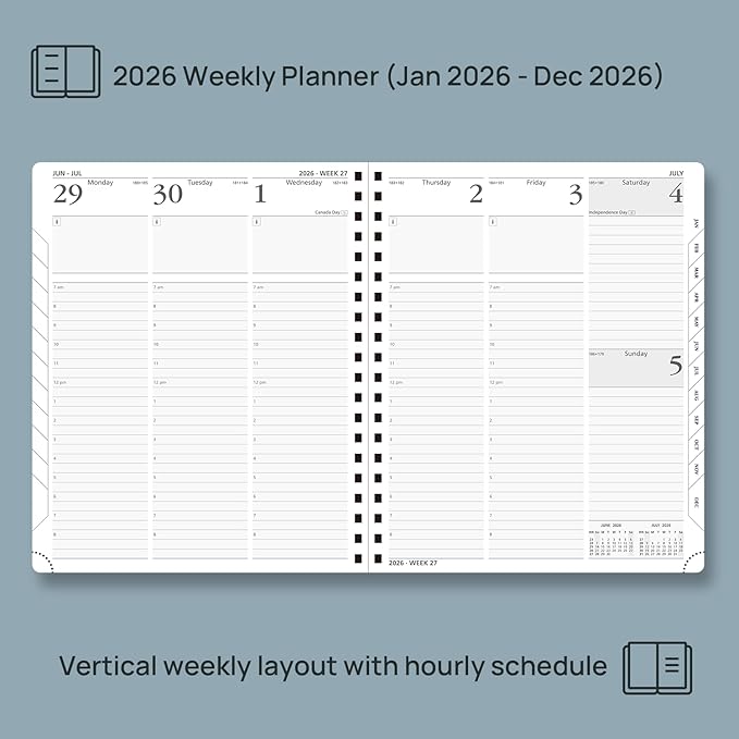 POPRUN 2026 Planner (Large (Purple)