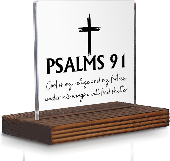 Psalm 91 Desk Sign
