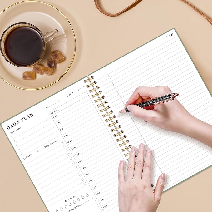 Daily Planner Undated (Grey, B5)