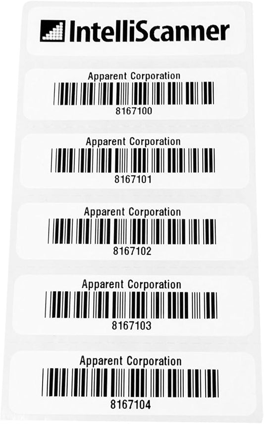 IntelliScanner Asset Tags (Roll of 500 - Customized)