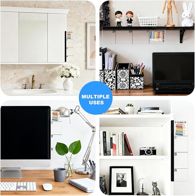 Computer Monitor Memo Board Inspirational It is Okay to Logo Decor Monitor Message Board Sticky Notes Office Desk Accessories for Send Family Members Office Friends and Colleagues Gifts