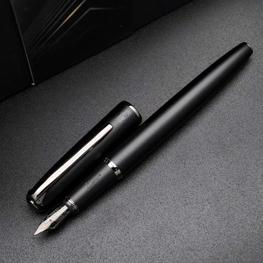 czxwyst Picasso 916 Malage Fountain Pen Original Box New Version (Sunset Gray, Medium Nib 0.7mm)