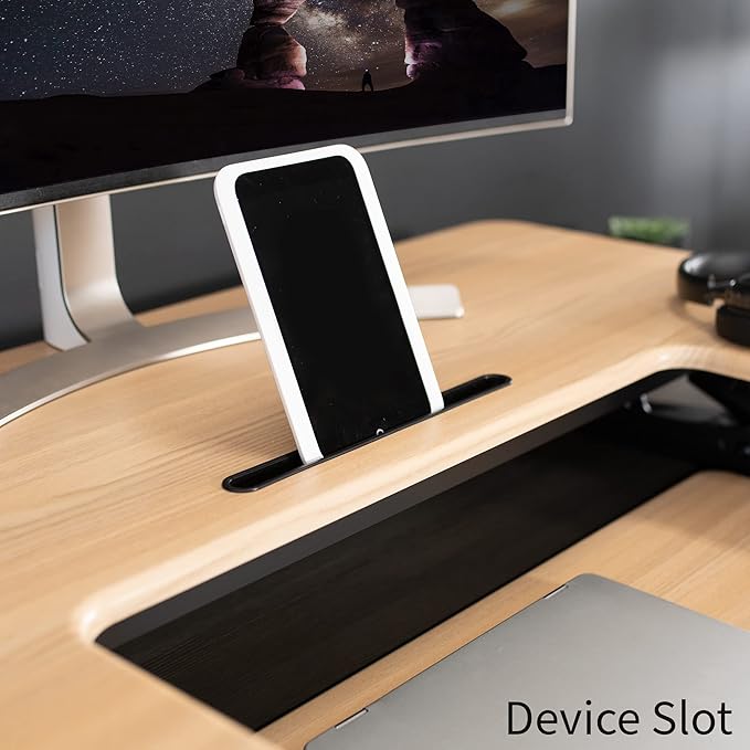 VIVO 36 inch Height Adjustable Stand Up Desk Converter (Black)