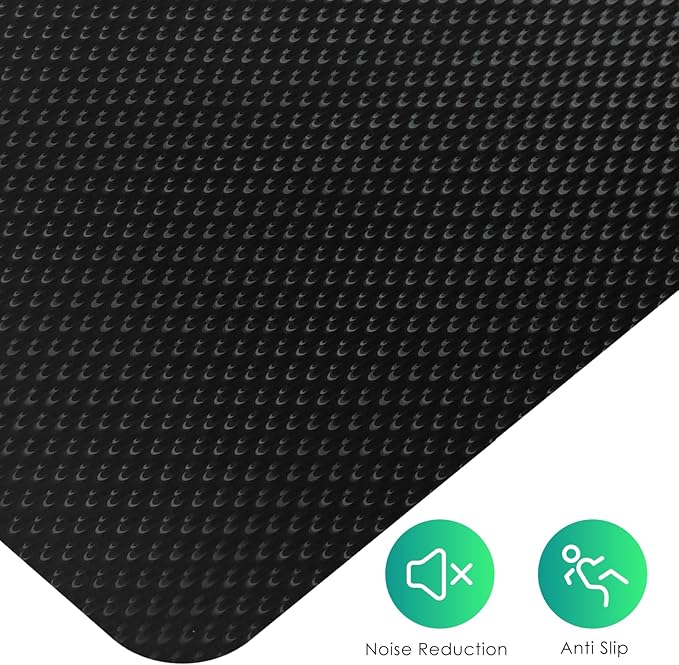 Vicwe Gaming Chair Mat for Hard Floor,46" x 60" Computer Chair Mat for Tile Floor,Anti-Slip Hard Floor Protector Rolling Chair for Office Home