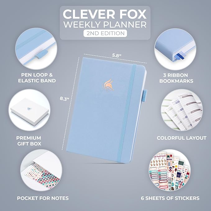 Clever Fox Planner 2nd Edition (A5)
