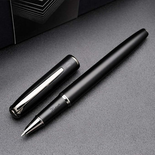 czxwyst Picasso 916 Malage Fountain Pen Original Box New Version (Sunset Gray, Ultrafine Accounting EF Nib)