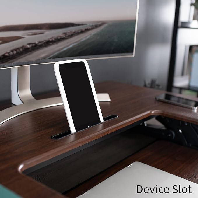 VIVO 42 inch Height Adjustable Stand Up Desk Converter (Black)
