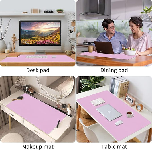 Bloss Purple Desk Mat (Purple, 31.5x15.7Inches)