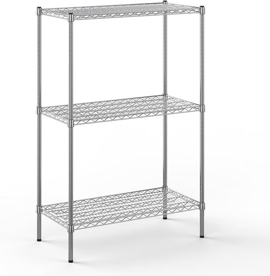 Regal Altair 18" Deep x 36" Wide x 54" Height Wire Shelving Kit | 3-Tier | NSF Commercial Storage Rack Unit
