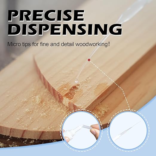 CYAFIXED Professional Grade Cyanoacrylate Super Glue, Super Thin Viscosity CA Glue for Woodworking, 4 oz. Value Pack - Instant Adhesive for Woodturning, Pen Turning, Finish & Hobby