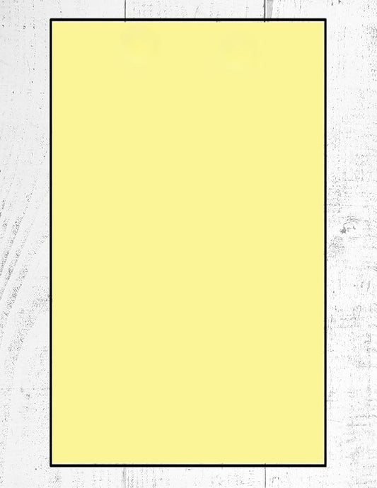 Limited Papers (TM) Colored Copy and Printing Paper, 8.5"x14" Legal Size, 24 Pound, 500 Sheets Per Ream. (500, Canary)
