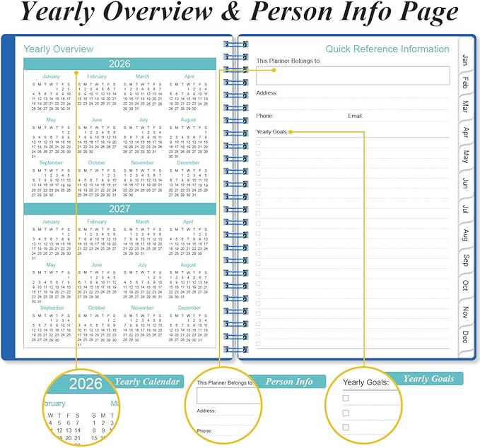 2026 Planner (Blue)