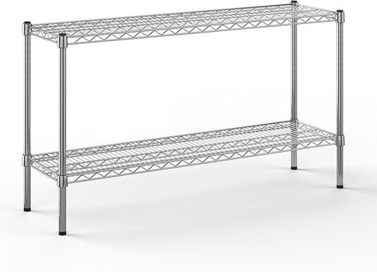 Regal Altair 14" Deep x 48" Wide x 27" Height Wire Shelving Kit | 2-Tier | NSF Commercial Storage Rack Unit