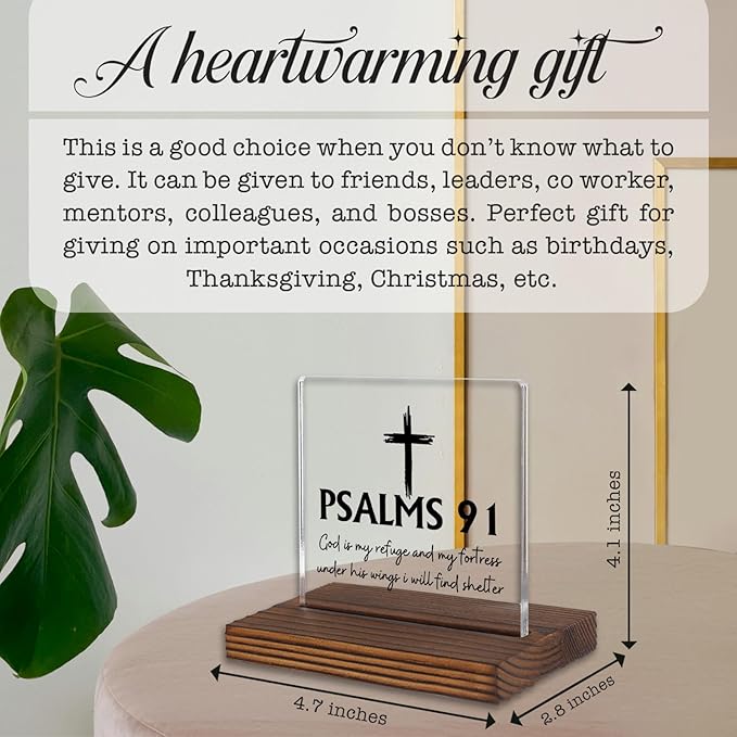 Psalm 91 Desk Sign