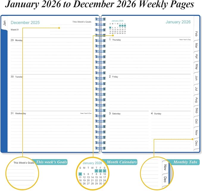 2026 Planner (Blue)