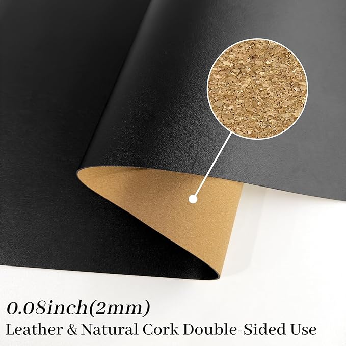 Bloss Desk Mat — 31.5×15.7 in, Black