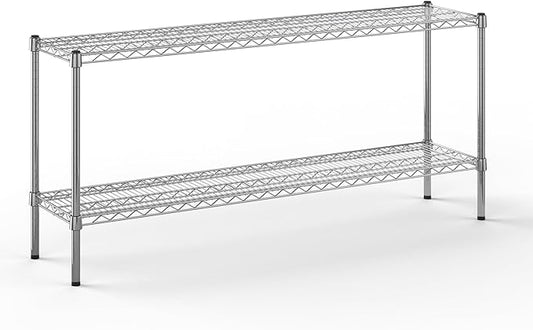 Regal Altair 14" Deep x 60" Wide x 27" Height Wire Shelving Kit | 2-Tier | NSF Commercial Storage Rack Unit