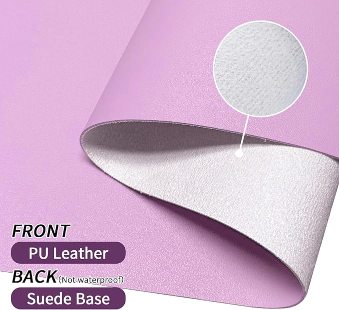 Bloss Purple Desk Mat (Purple, 31.5x15.7Inches)
