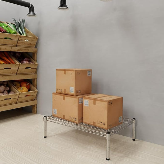 Regal Altair 21" Deep x 30" Wide x 8" Height Wire Shelving Kit | 1-Tier | NSF Commercial Storage Rack Unit