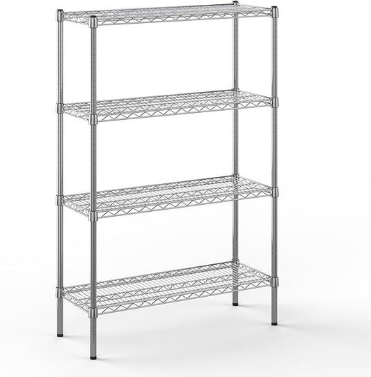Regal Altair 14" Deep x 36" Wide x 54" Height Wire Shelving Kit | 4-Tier | NSF Commercial Storage Rack Unit