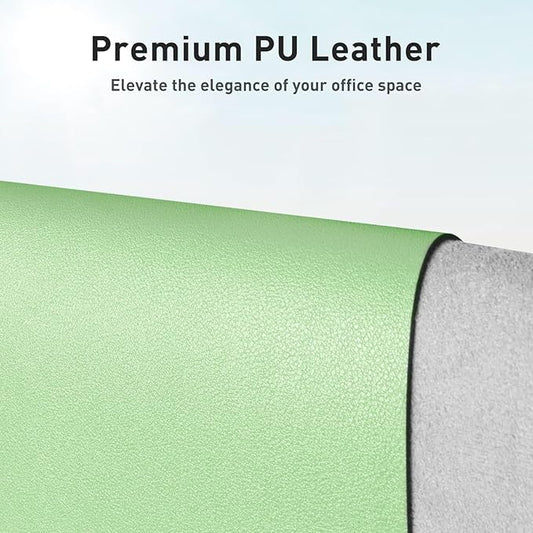 Aothia Leather Desk Pad Protector — Green
