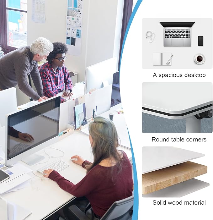 JEHUJD Conference Table,55.1''Folding Conference Room Table for 4-12 People,Mobile Flip Top MeetingTraining Table with Different Coulor and Styles for Offices, Classrooms,Meeting Room (6, 47.2 A)