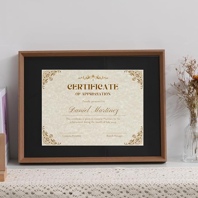 Parchment Resume Paper - 8.5 x11" Double-Sided Certificate Paper - 100 GSM Textured Stationary for Menus,Invitations,Resumes,Diplomas - Printing & Writing Friendly (Ivory,25 Sheets)