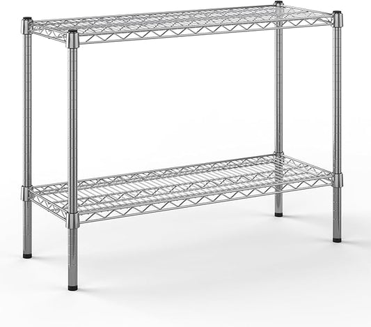 Regal Altair 14" Deep x 36" Wide x 27" Height Wire Shelving Kit | 2-Tier | NSF Commercial Storage Rack Unit