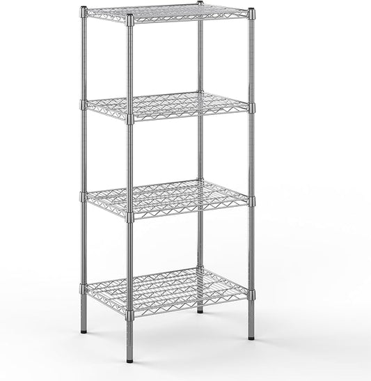 Regal Altair 18" Deep x 24" Wide x 54" Height Wire Shelving Kit | 4-Tier | NSF Commercial Storage Rack Unit