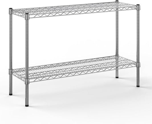 Regal Altair 14" Deep x 42" Wide x 27" Height Wire Shelving Kit | 2-Tier | NSF Commercial Storage Rack Unit