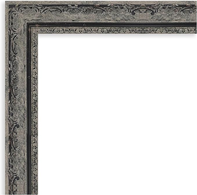Amanti Art Black Framed Magnetic Board 16x22 Small Vision Board for use with Magnets, 100% Metal Sheet to Display Items as Office Decor or for Home Organization in mudroom, Kitchen or Kids Room