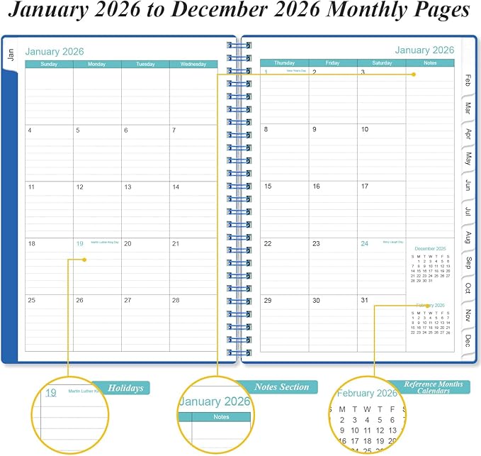 2026 Planner (Blue)