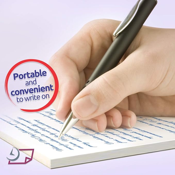 Memo Pads - Note Pads - Scratch Pads - Writing pads - 10 Pads with 50 sheets in Each Pad (5.5 x 8.5 inches)