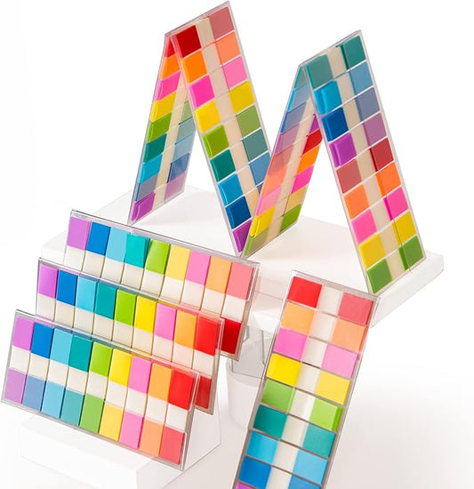 Golcellia Transparent Sticky Notes / Page Markers — 1,440 Pieces