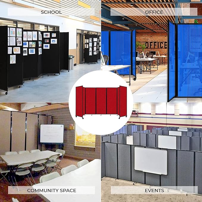 Versare Room Divider 360 Portable Wall Partition