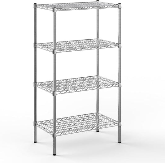 Regal Altair 18" Deep x 30" Wide x 54" Height Wire Shelving Kit | 4-Tier | NSF Commercial Storage Rack Unit