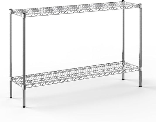 Regal Altair 14" Deep x 54" Wide x 34" Height Wire Shelving Kit | 2-Tier | NSF Commercial Storage Rack Unit
