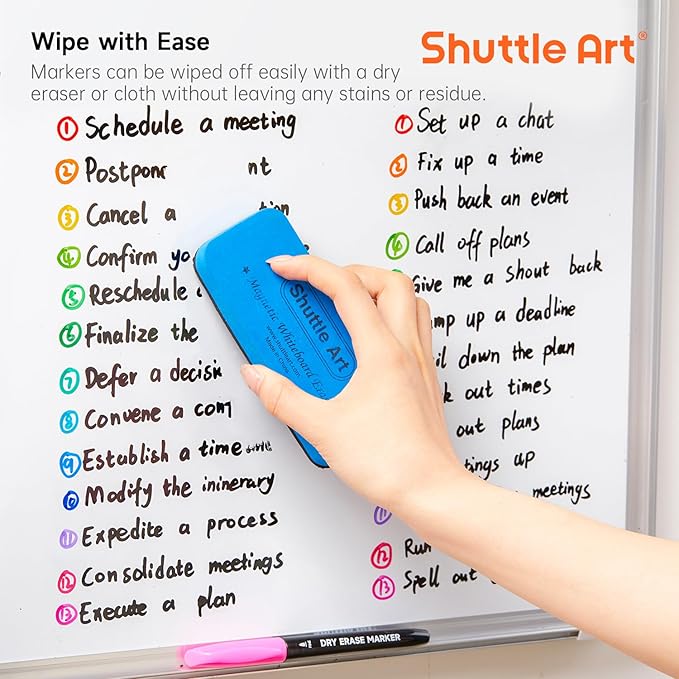 Shuttle Art Dry Erase Markers (32 Pack)