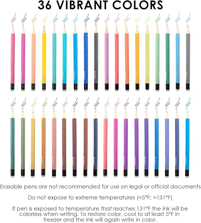 Grabie Erasable Gel Pens