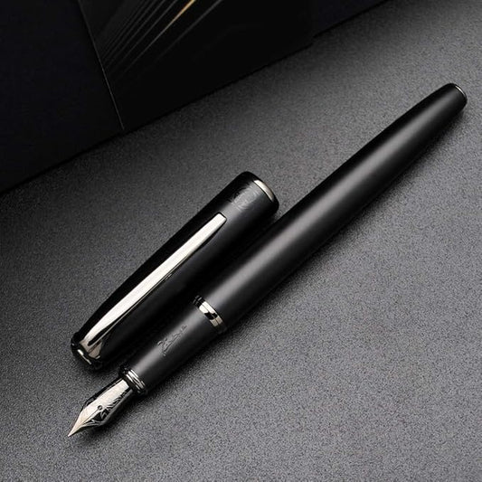 czxwyst Picasso 916 Malage Fountain Pen Original Box New Version (Sunset Gray, Extra Fine Nib 0.38mm)
